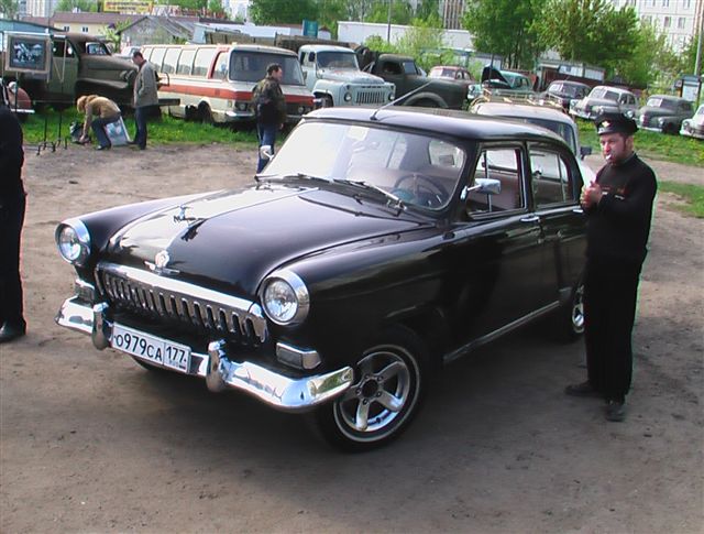 Волга ГАЗ-21 до реставрации